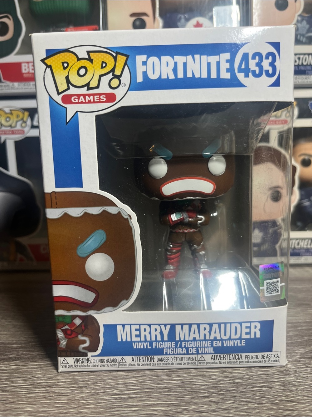 Funko Pop! Fortnite Merry Marauder Brown, White & Blue Vinyl Figure